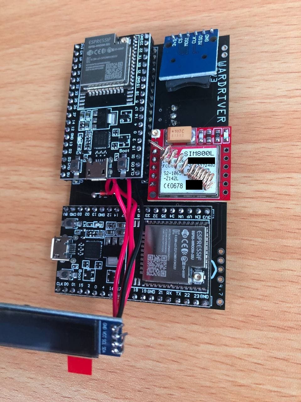 Assembed Wardriver Rev3 without enclosure