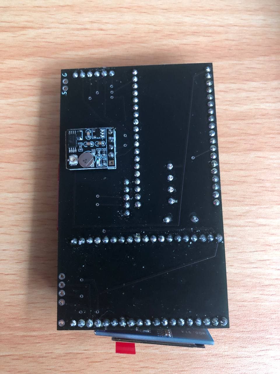 GPS module soldered to Wardriver Rev3 PCB GPS module soldered to Wardriver Rev3 PCB